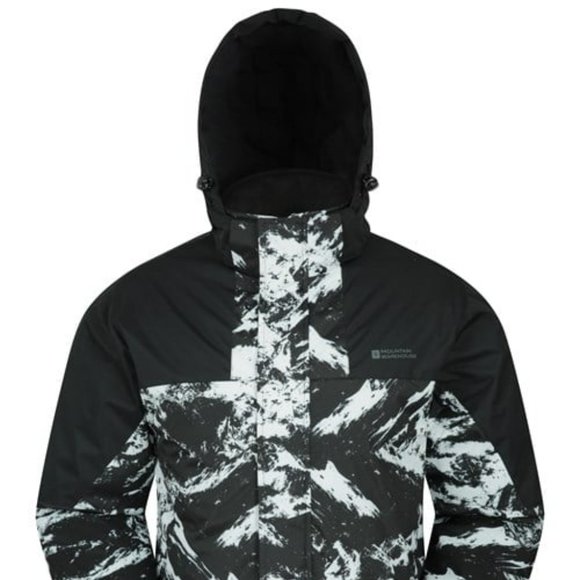 Shadow Mens Snow Printed Ski Jacket - Picture 1 of 2